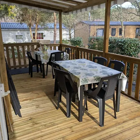 캠프장 Chez Bruno & Sophie Mobil Luxe 6-8p Bora Bora *